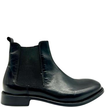 OLIVER FUREY GTS GUSSET ANKLE BOOT - BLACK